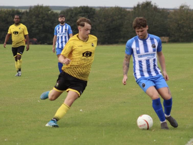 Tish in control against Herbrandston. Picture: Andrew Goffin